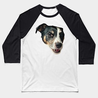 smiling dog funny meme jack russel Baseball T-Shirt